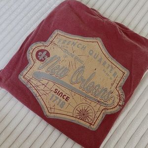 Dusty pink New Orleans tee